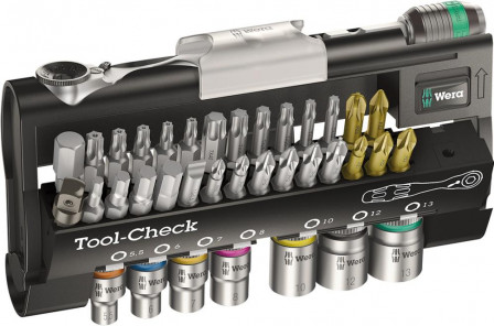Jeu d'embouts Tool-Check 38 pièces 