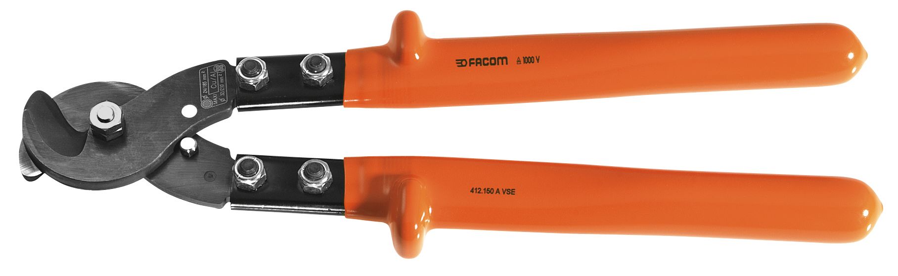 Coupe-câble cuivre-alu isolés 1000 Volts série VSE