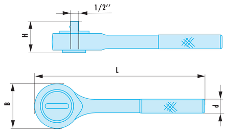 Cliquet 1/2” - 3/4