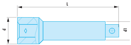 Rallonge 1/2” - 3/4