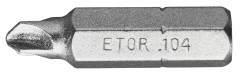 Embout standard série 1 pour vis à empreinte Torq Set®