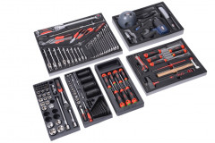 composition de 121 outils racing dans modules