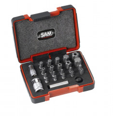 coffret 23 embouts torx plus et adaptateurs