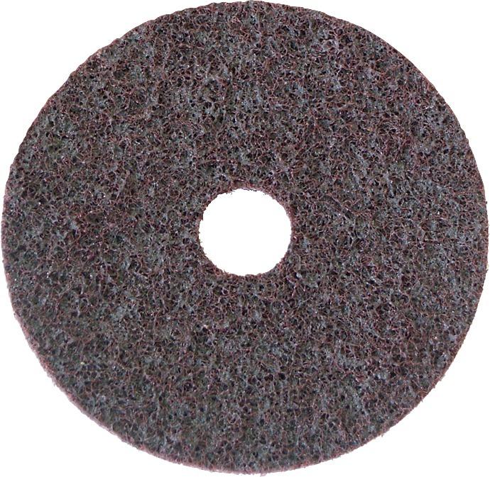 Meule autoagrippante intissé avec centrage SC-DH 115mm très fin 