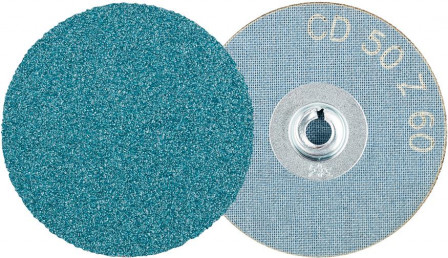 Feuille abrasive COMBIDISC corindon zirconium 50mm G60 