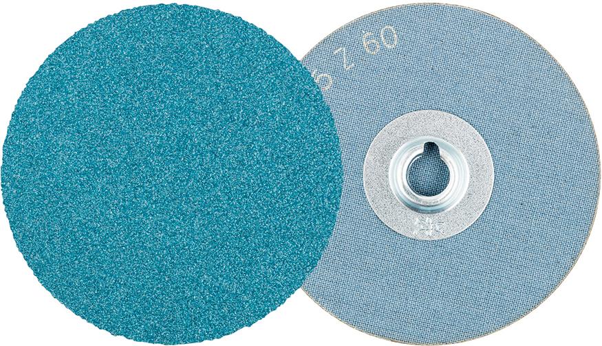 Feuille abrasive COMBIDISC corindon zirconium 75mm G60 