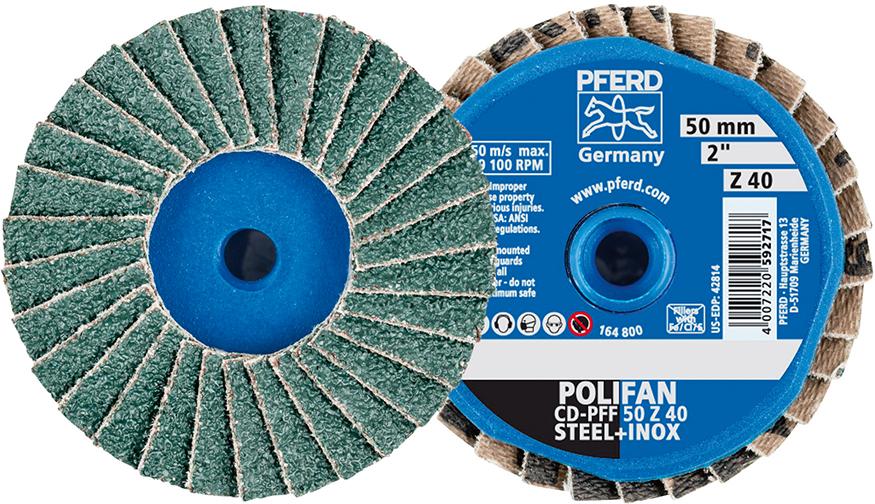 COMBIDISC Mini-Polifan corindon zirconium 50mm G40 