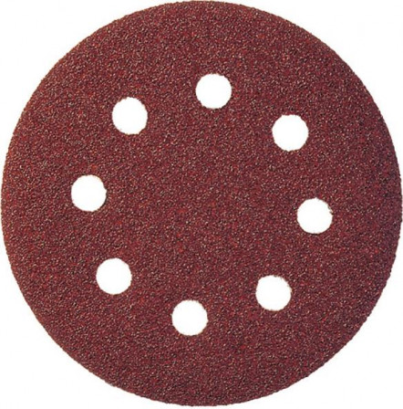 Disque auto-agrippant bois 125mm K240 8 trous 