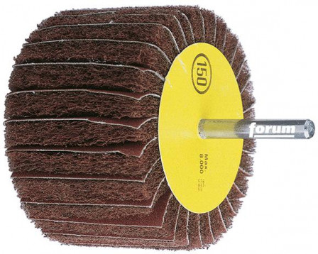 Brosse lam. mix. tige monté sur tige 50x30x6mm 