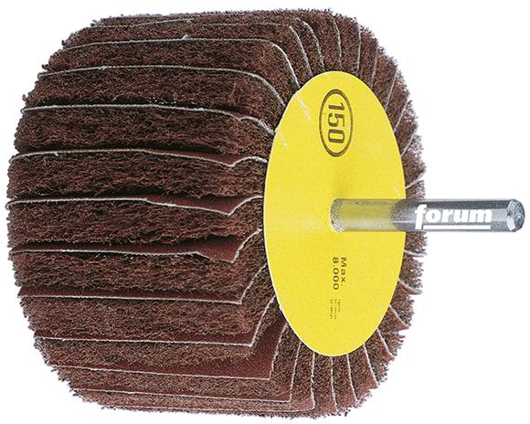 Brosse lam. mix. tige monté sur tige 50x30x6mm 