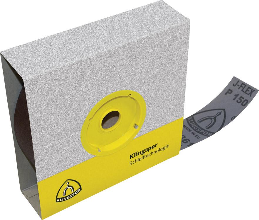 Rouleau toile abrasive KL361 40mm K120 