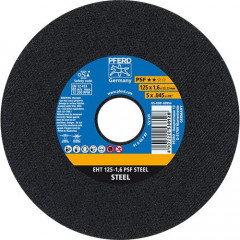Meule à tronçonner droite A46PPS 125x1,6mm 