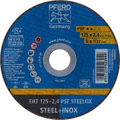 Meule à tronçonner droite A46PPSF-INOX 125x2,4mm 