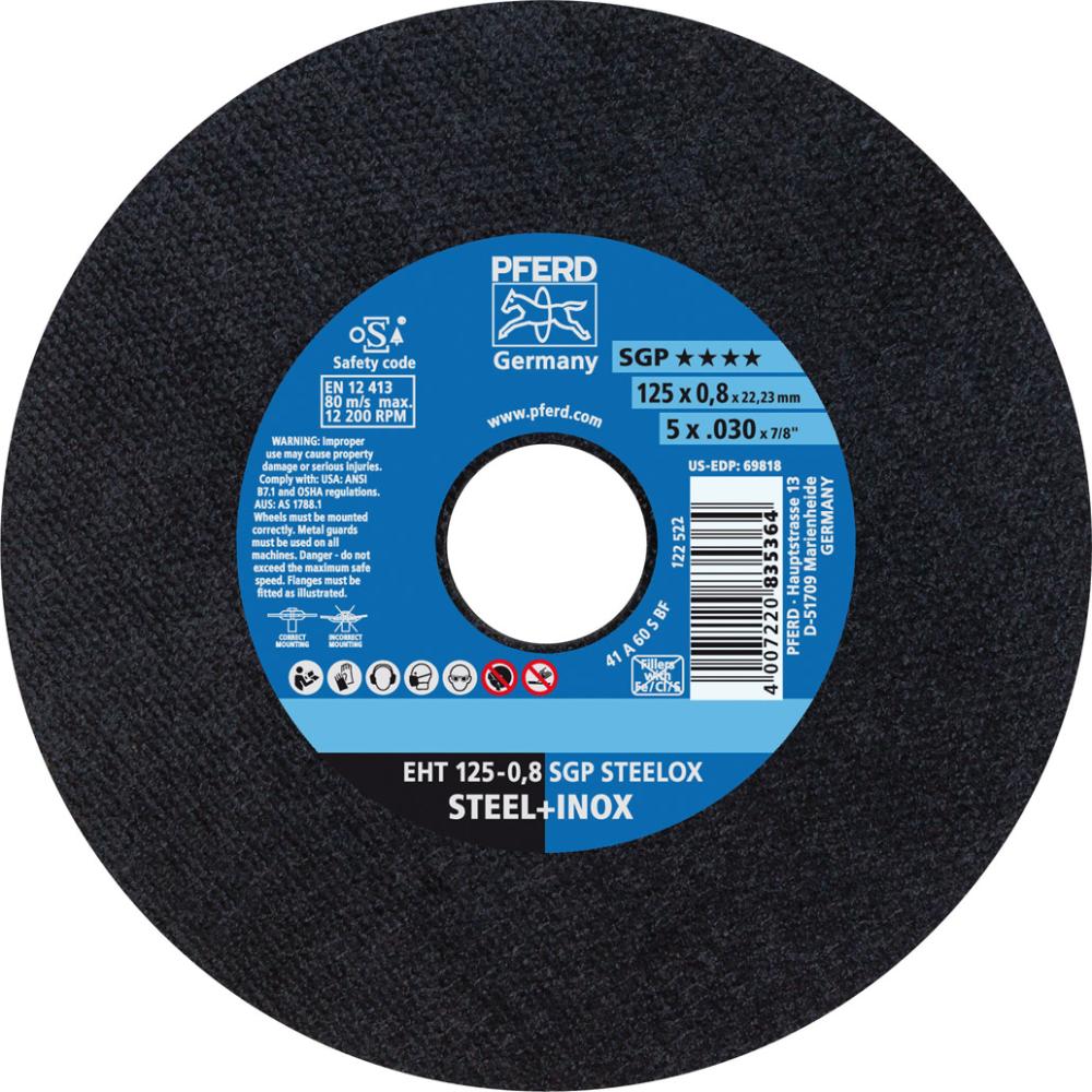 Meule à tronçonner X-Slim A60SSGP-INOX 125x0,8mm 