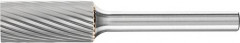 Fraise sur tige carbure cylindrique 1225 3 6mm 12x25mm 
