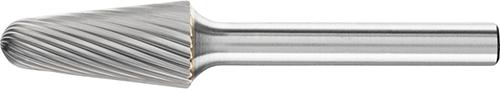 Fraise sur tige carbure forme conique bout arrondi 1225 3 6mm 12x25mm 