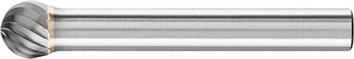 Fraise sur tige carbure forme sphérique 0807 3 6mm 8x7mm 