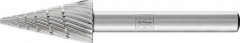 Fraise sur tige HSS forme conique bout pointu G 1225 3 6mm 12x25mm 