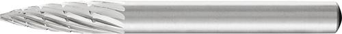Fraise sur tige HSS forme ogive bout pointu K 0618 3 6mm 6x18mm 