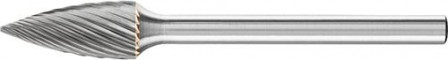 Mini-fraise sur tige carbure forme ogive bout pointu 0613 5 3mm 6x13mm 