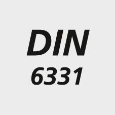 Écrou six pans DIN6331 M8 forgé 