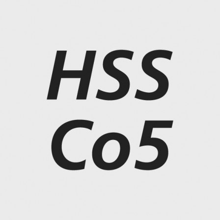 Foret hélicoïdal profil r ectifié rectifié, type Ti HSSE D338 9,5mm 