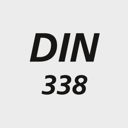 Foret hélicoïdal TiN DIN 338 9,40mm 
