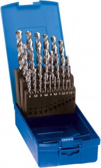 Jeu forets hélicoïdal D33 8Ti forg. 1- 5,9mm HSSE 