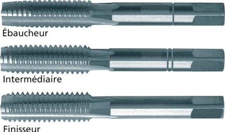 Taraud main D352 HSSE M 2 ,5 en lot 
