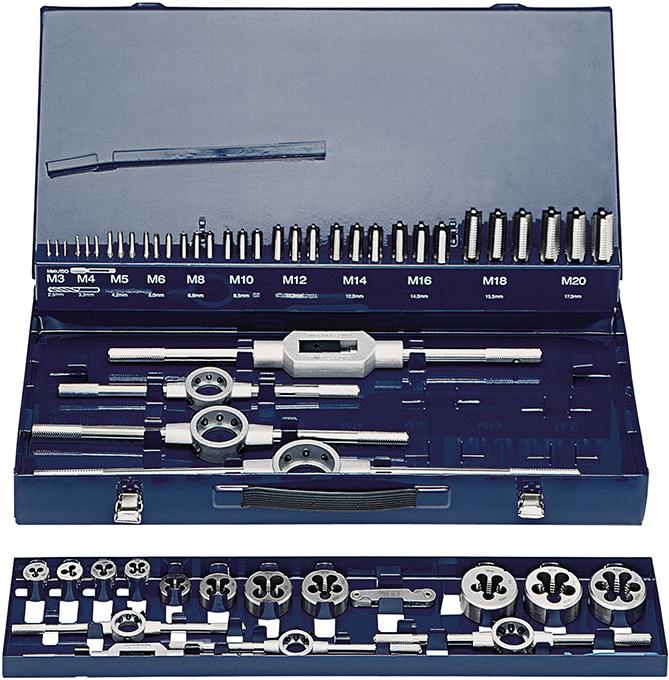 Taraud main D352 HSS asso rtiment M3-20 
