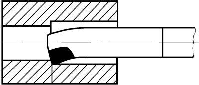 Outil tourn. carb DIN4973 dr 16x16x210mm P25/30 