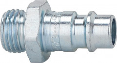 Raccord mâle trempé galvanisé diamètre nominal 7,2-7,8 mm filetage mâle F1/2