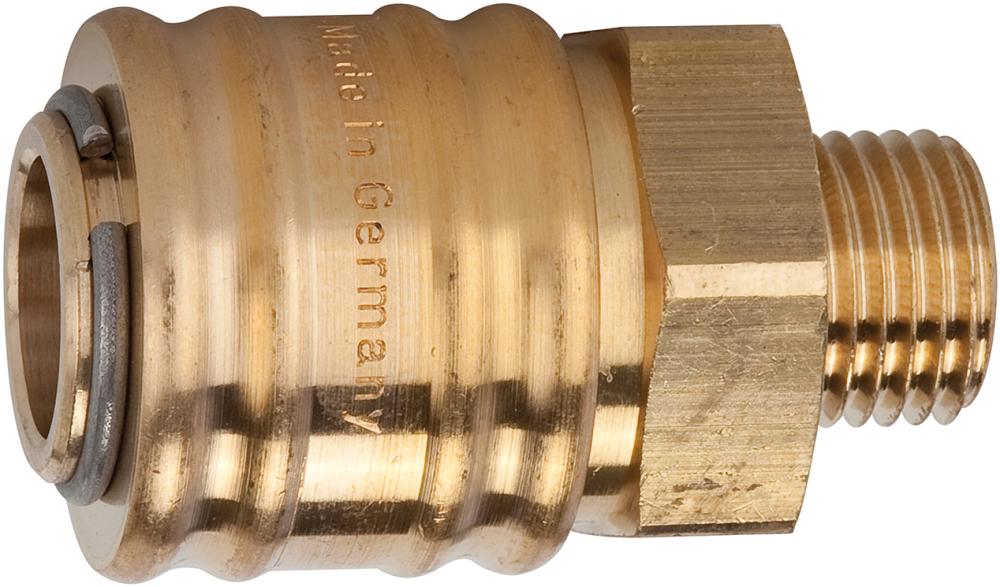 Raccord rapide laiton diamètre nominal 7,2 mm filetage mâle F1/4